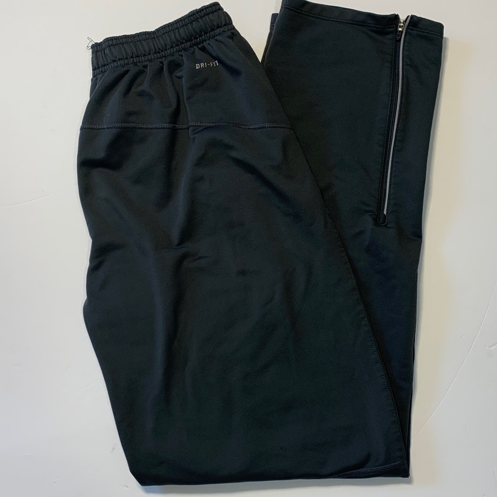 Nike Charcoal Joggers with Zippered Ankles men’s size medium - Picture 6 of 6